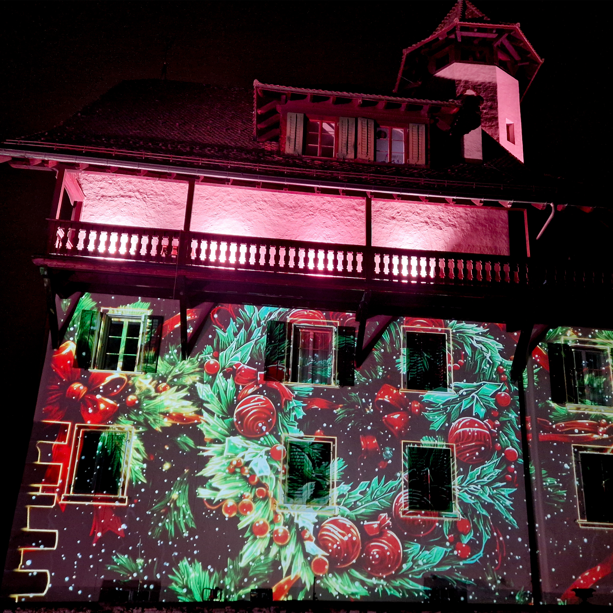 Zurlaubenhof Projection Mapping